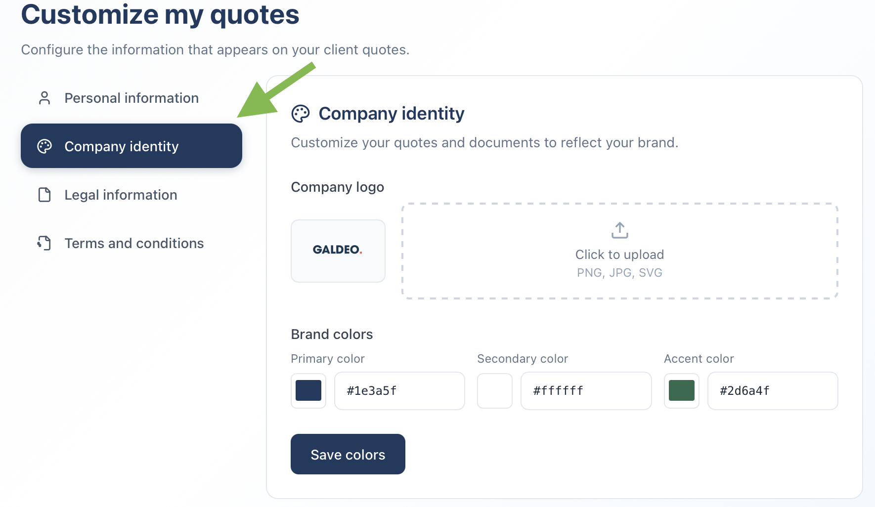 Identité de l'entreprise